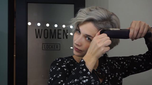 Как сделать волны и локоны на короткие волосы? смотреть онлайн