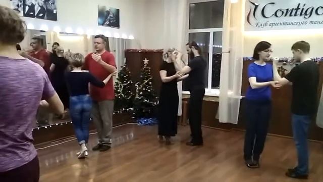 Урок аргентинского танго в Орле Группа начинающих смотреть онлайн