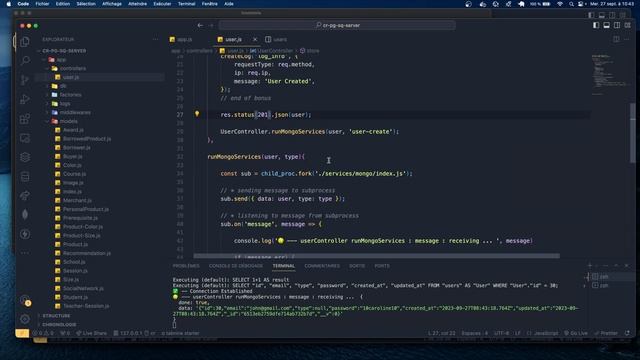 Node.js : node-fetch et child_proc (transferer des données d'un backend à un autre) смотреть онлайн