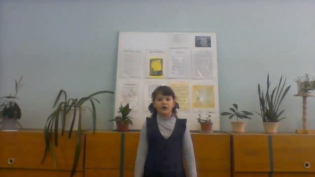 страна читающая - Влада Забалуева 1 А читает басню Крылова Лебедь, рак и щука смотреть онлайн