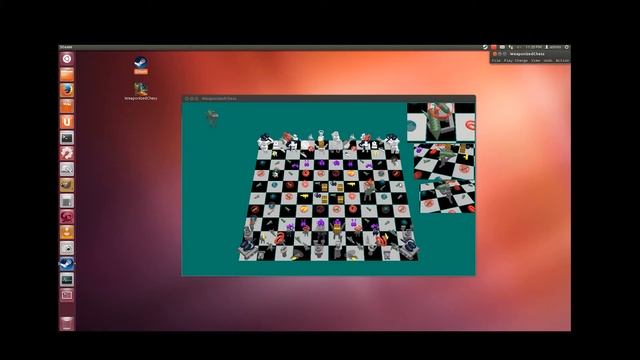 Ubuntu 12 and SteamOS Desktop GUI for WeaponizedChess on Steam смотреть онлайн