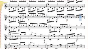 Paganini, Sonata in C major, guitar solo