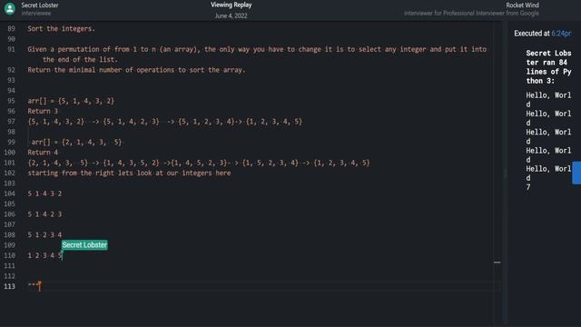 Minimum Cost To Construct String: Python Interview with a Google Engineer смотреть онлайн