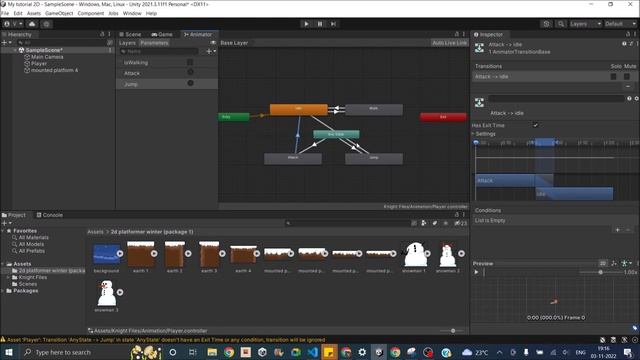 Creating a 2D platformer in Unity- For total beginners смотреть онлайн