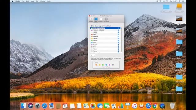 HOW TO ADD OR DELETE TAGS ON MAC IN HIGH SIERRA смотреть онлайн