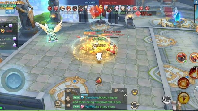 Guild War Hero Battle Evolution vs Game_Over 3 19 2022 (Really good battle ??) смотреть онлайн