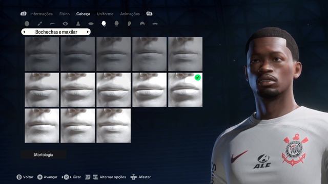 EA FC 24 - CACÁ FACE TUTORIAL + STATS [CORINTHIANS]. смотреть онлайн