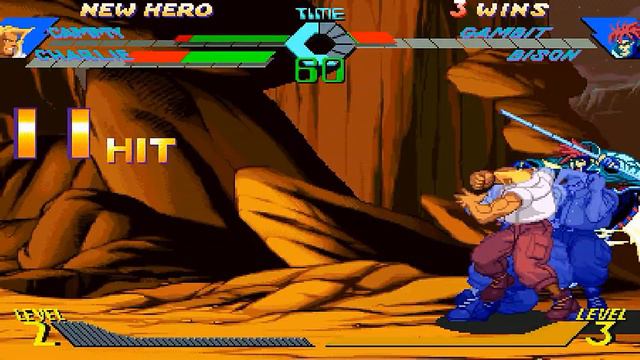 X-Men Vs. Street Fighter - gohan13 vs MAGNETO-PE смотреть онлайн