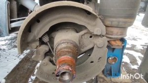 Замена накладок на на тормозных барабанах BPV???