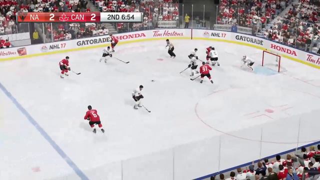 North America vs Canada Finals world cup NHL 17 смотреть онлайн