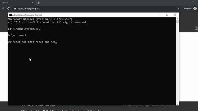 How to Install React on Windows - Getting Started смотреть онлайн