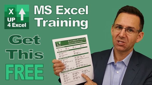 Up4Excel FREE Shortcuts Cheat Sheet смотреть онлайн