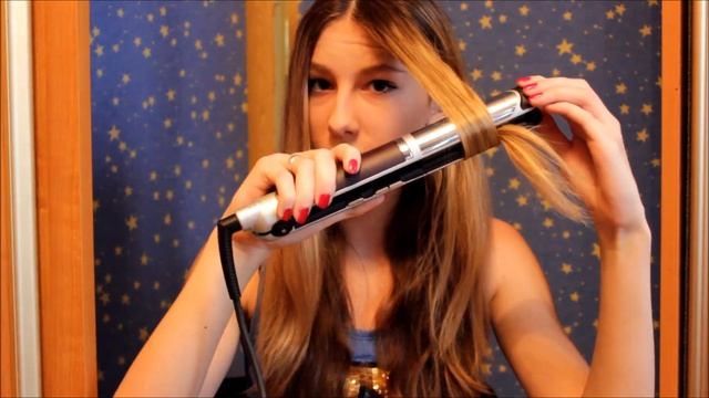 локоны с помощью утюжка?легко. смотреть онлайн