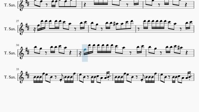 Tenor Sax Sheet Music: How to play Smooth Criminal by Michael Jackson смотреть онлайн