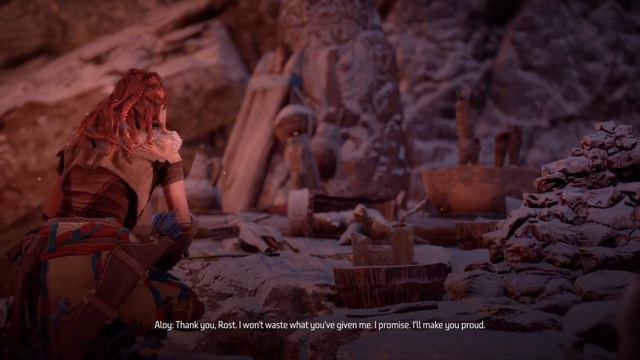 Horizon Zero Dawn™ talking to Rost grave смотреть онлайн