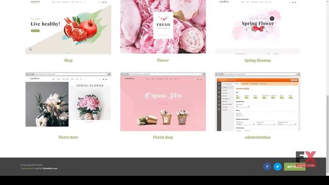 Organie - Organic Store, Farm, Plant and Flower Shop OpenCart Theme смотреть онлайн