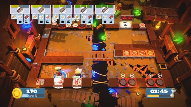 Overcooked 2 Episode 4-(My Meat) смотреть онлайн