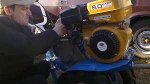Первый запуск мотоблока Нева после зимы - не рабочая свеча
