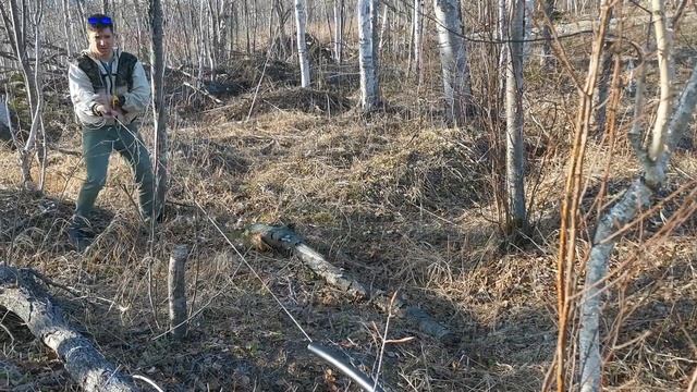 Самый Простой способ протяжки кабеля под землёй в гильзе смотреть онлайн