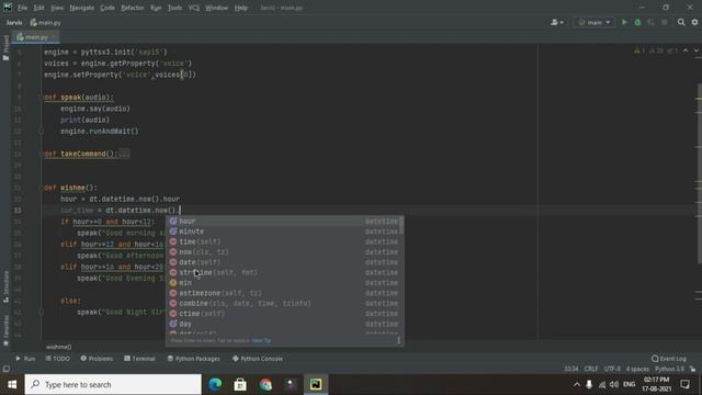 Iron Man Jarvis AI Desktop Voice Assistant | Python Tutorials For Absolute Beginners. смотреть онлайн
