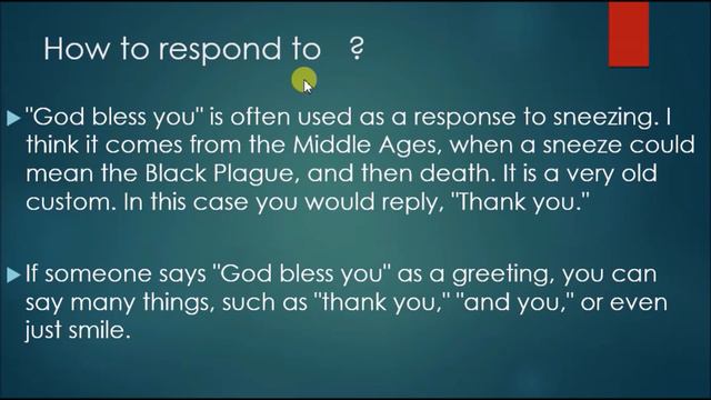 Чихаем на английском. "Bless you". смотреть онлайн