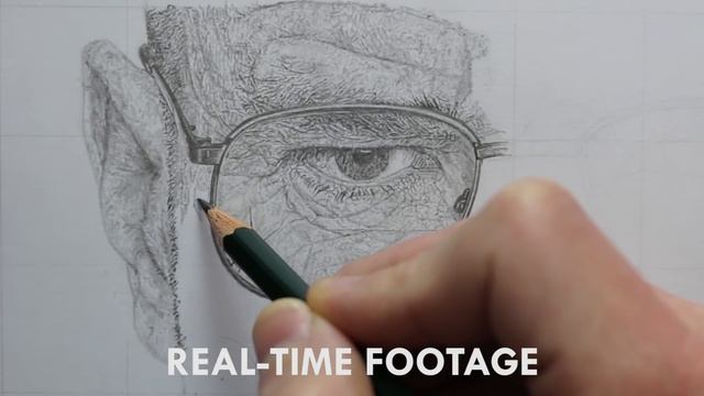 Realistic Drawing - Texture & Detail Technique - REAL-TIME Process Explained смотреть онлайн