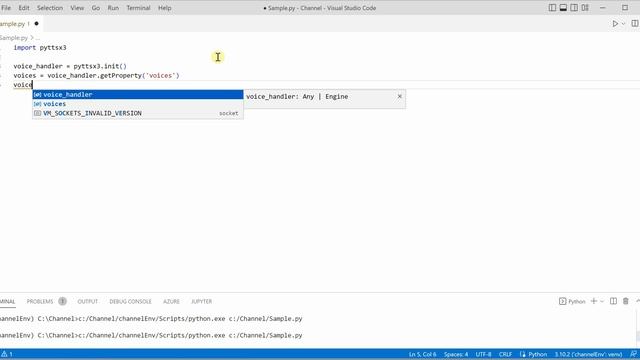 How To Read In Female Voice Using Python | Python Voice AI смотреть онлайн