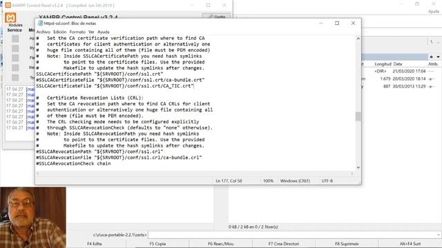 Certs ssl apache XAMPP смотреть онлайн