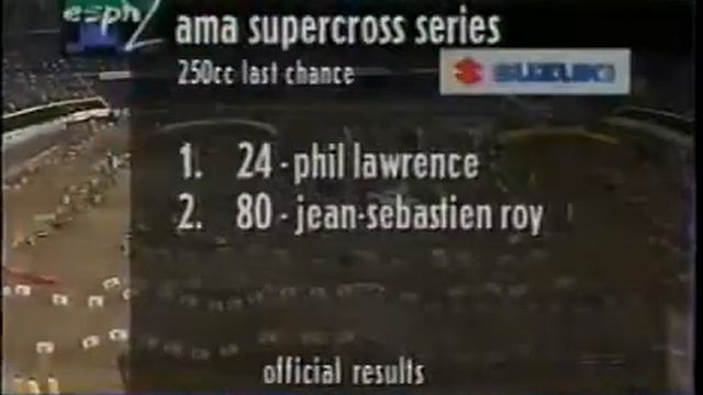 1998 Supercross RD5 San Diego смотреть онлайн