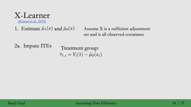 6.3 - TARNet and X-Learner смотреть онлайн
