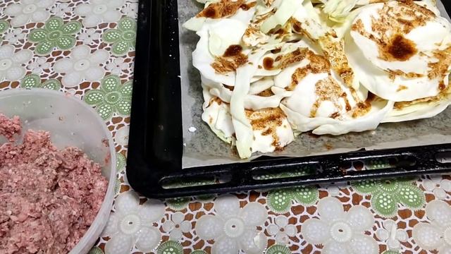 Пицца на капусте, получается сочной и без теста. смотреть онлайн