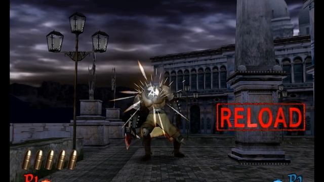 The House Of The Dead 2: Training Mode 2 Player Netplay 60fps