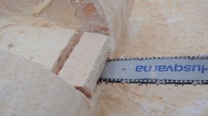 Рубка сруба в канадскую чашку