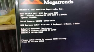 Please enter setup to recover BIOS Setting Solved, American Megatrends, বায়োস সমস্যার সমাধান