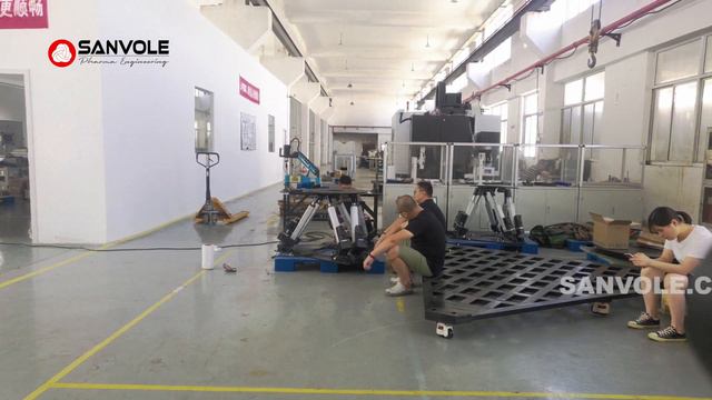 6 DOF Platform Inspection Adjusting Video Before Shipment смотреть онлайн