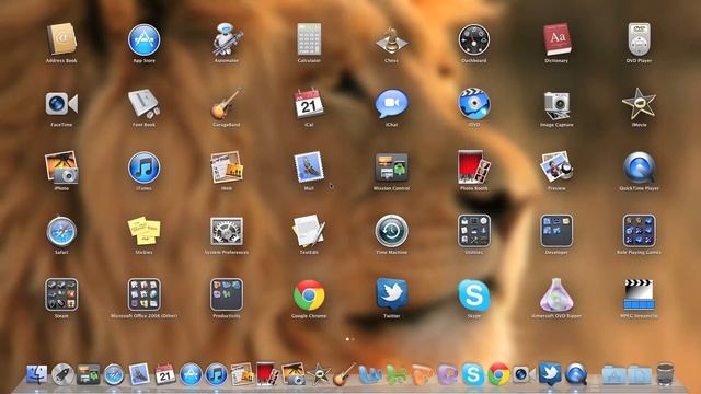 Mac OS X Lion: Launchpad смотреть онлайн