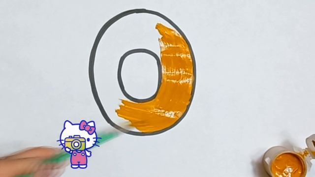 Как Нарисовать Буква O | Bolalar Uchun O Harfini cizish | How to draw letter O | Draw easy for kid смотреть онлайн