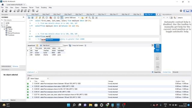 MySQL Find emp details whose id смотреть онлайн