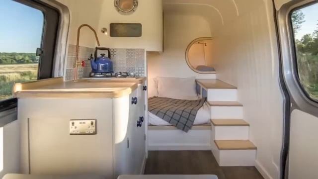 Mercedes Benz Sprinter Campervan converted into a stunning Tiny house смотреть онлайн