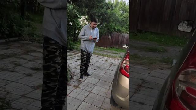 парковка машин на даче