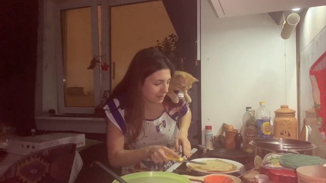 добро пожаловать в нашу берлогу, где мы утром с котом блины готовили смотреть онлайн