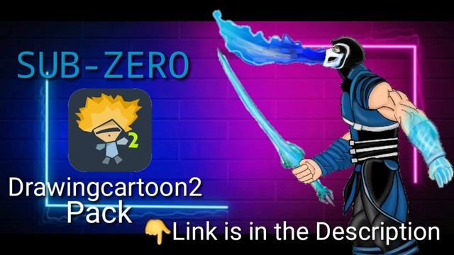 Sub-Zero ?Pack Download | Drawing Cartoon 2 | Mortal Kombat смотреть онлайн