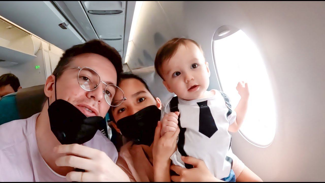 Летим с нашим малышом впервые на родину моей супруги Найви, на Филиппины смотреть онлайн