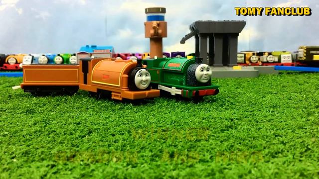 SPECIAL!!! TAG TEAM THOMAS AND FRIENDS THE GREAT RACE #31 TRACKMASTER | TOMY FANCLUB
