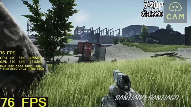 Escape From Tarkov BETA - GTX 1050 ti - G4560 and i5 7400 - 1080p - 900p - 720p смотреть онлайн