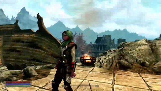 Skyrim SE (mods) - Elrys - Heart of Thunder and God Mode Gear смотреть онлайн