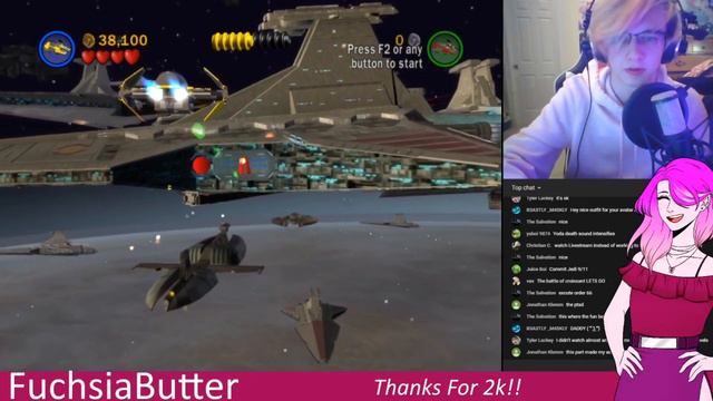 Fuchsia Absolutely Sucks At Lego Star Wars | FuchsiaButter смотреть онлайн