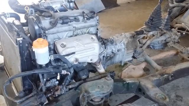 Suzuki Jimny 3in1 part 11. Oddělení karosérie od rámu смотреть онлайн