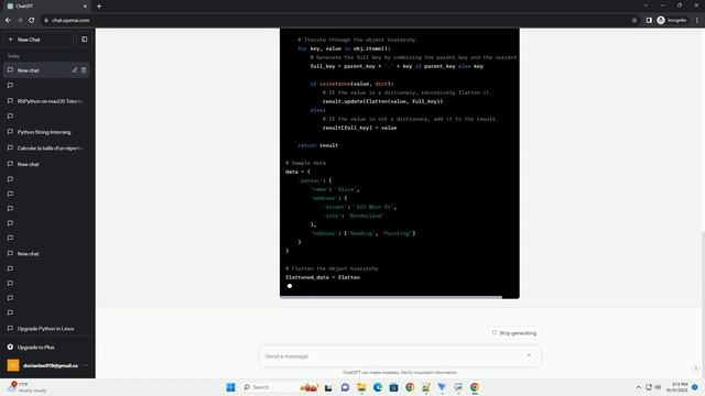 Pythonic way to flatten object hierarchy to nested dicts смотреть онлайн