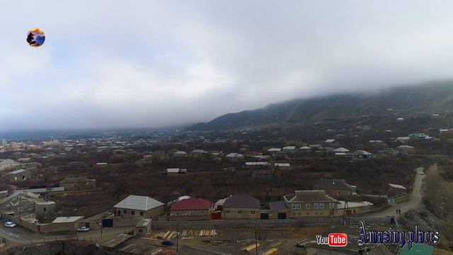 Ахты 2018 в Тумане.Drone 4K. смотреть онлайн